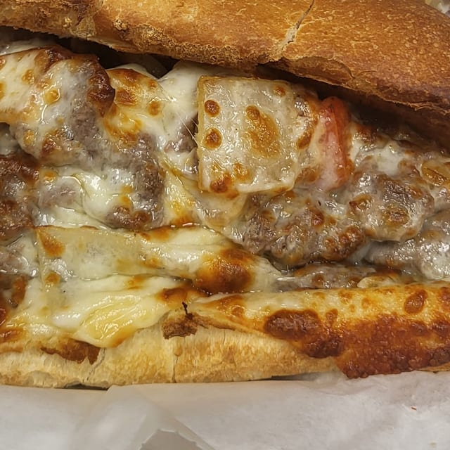 Philly Cheesesteak Hero.