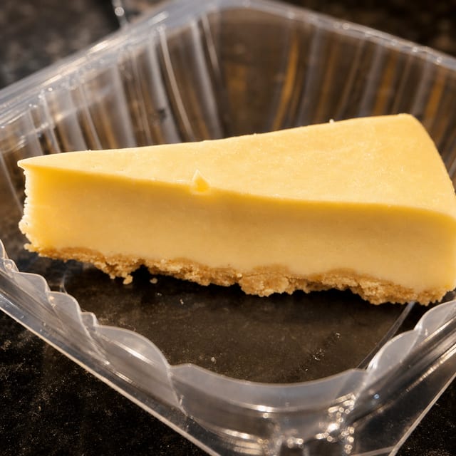 New York Style Cheesecake.